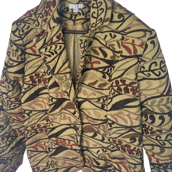 Erin London Tapestry Blazer Jacket - Picture 2 of 9